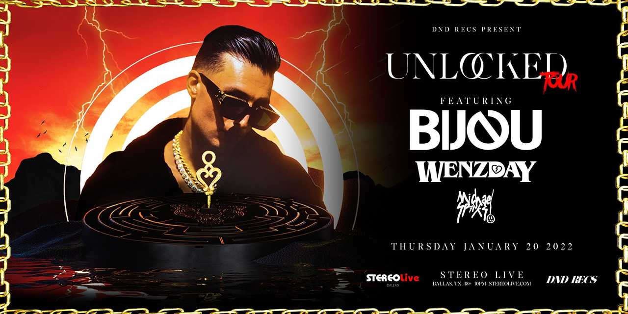 BIJOU, Wenzday, Michael Sparks BIJOU, Wenzday, Michael Sparks