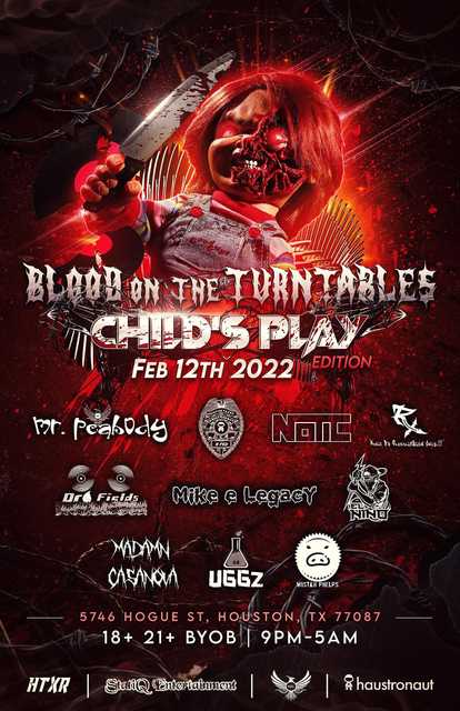 Blood On The Turntables: Child's Play Edition (Warehouse Rave) Blood On The Turntables: Child's Play Edition (Warehouse Rave)