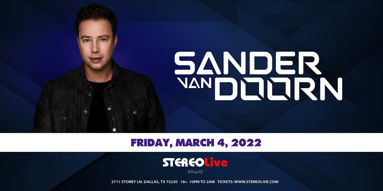Sander Van Doorn Sander Van Doorn